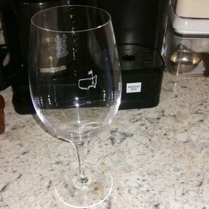 Masters golf tall wine glass